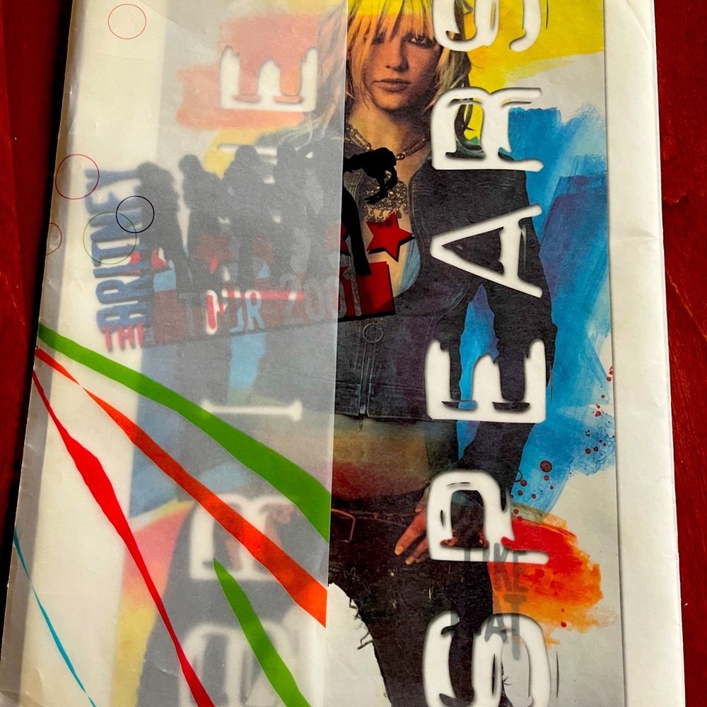 Britney Spears The Tour 2001 Program Book